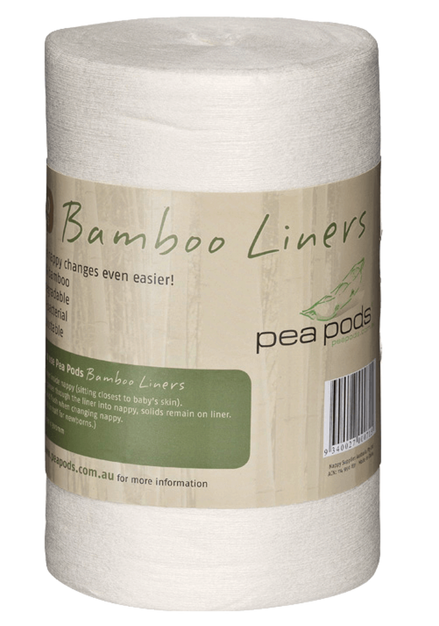 Pea Pod bamboo liners