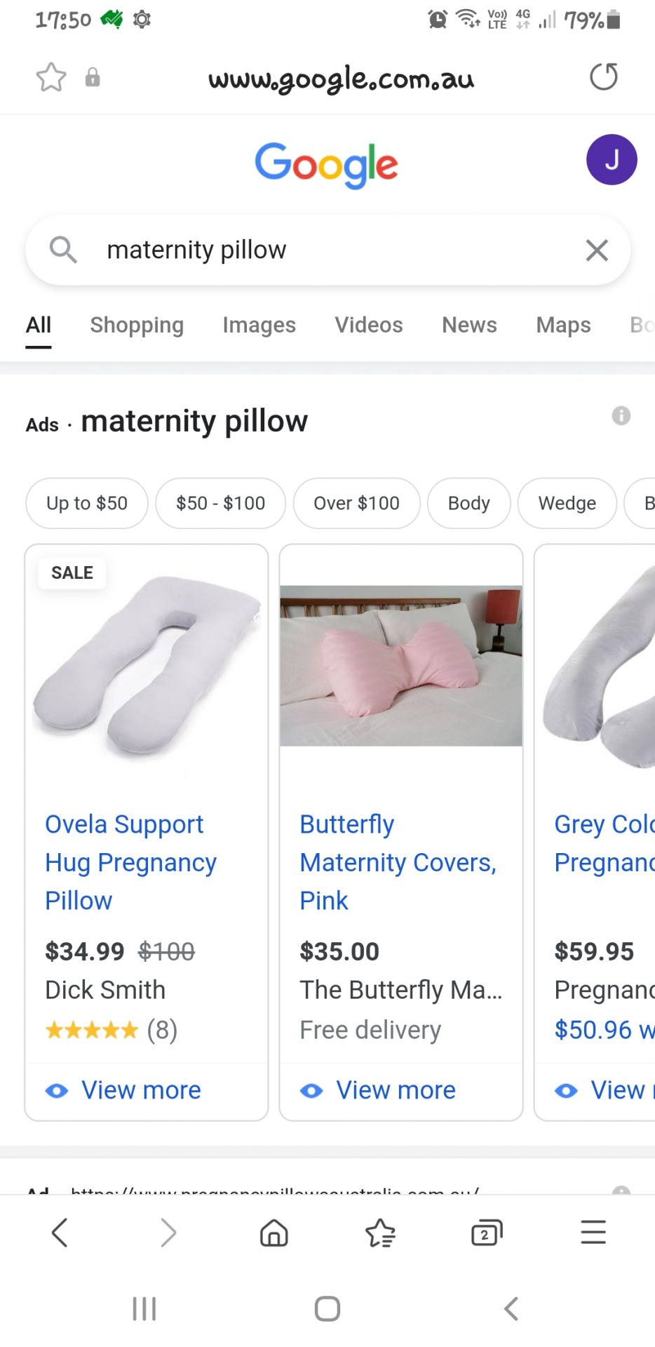 Maternity pillow