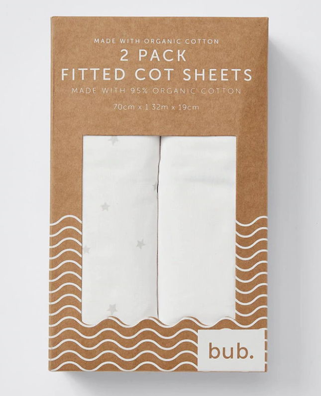 Cot Mattress Fitted Sheets