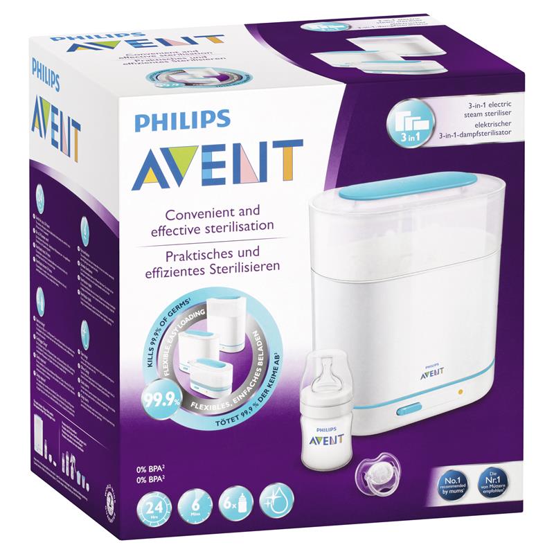 Philips Avent Steam Steriliser 3 in 1