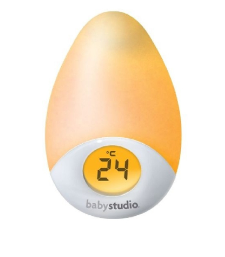 Baby Studio Night Light & Room Thermometer