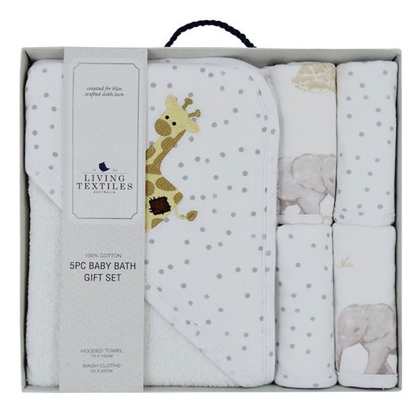 5 Piece Babies bath gift set