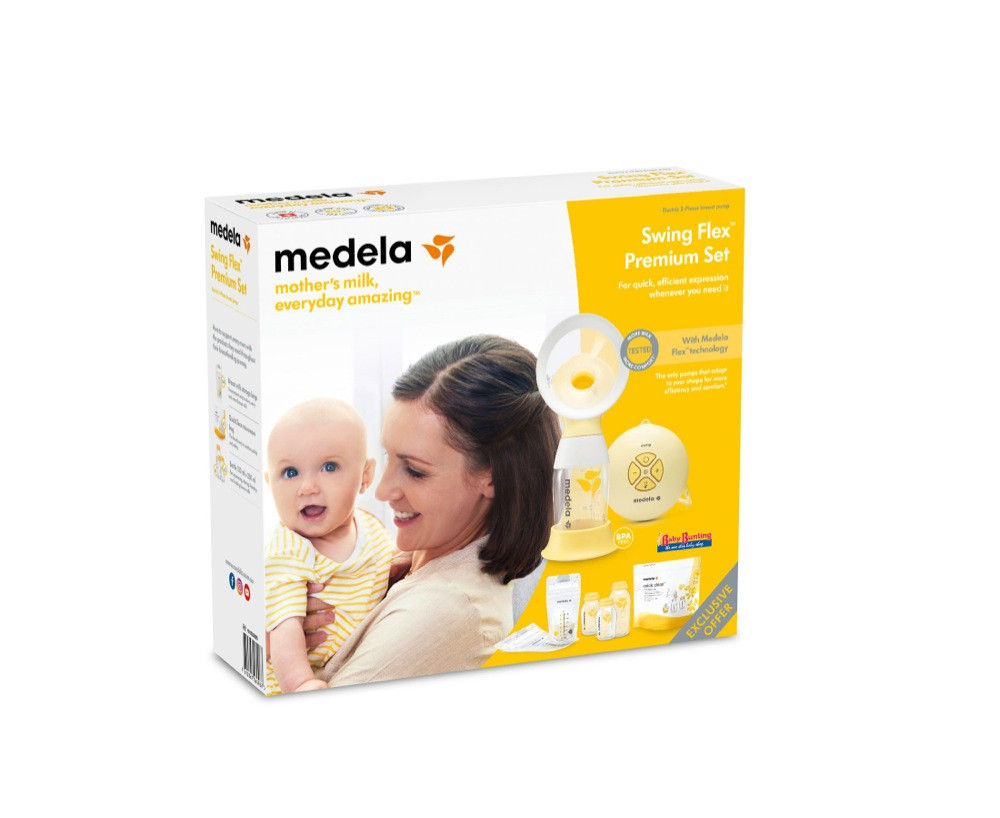 Medela Swing Flex Single Electric Breastpump Premium Pack
