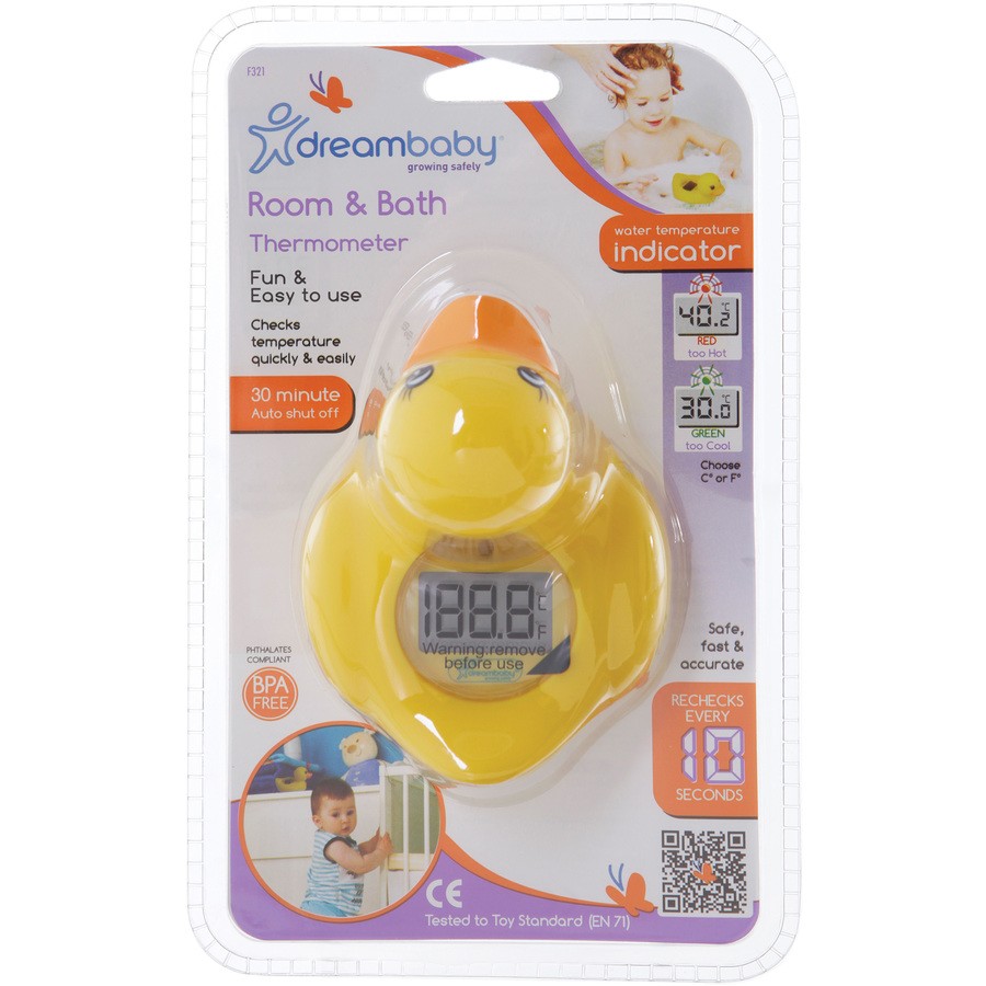Duck Bath and Room Thermometer
