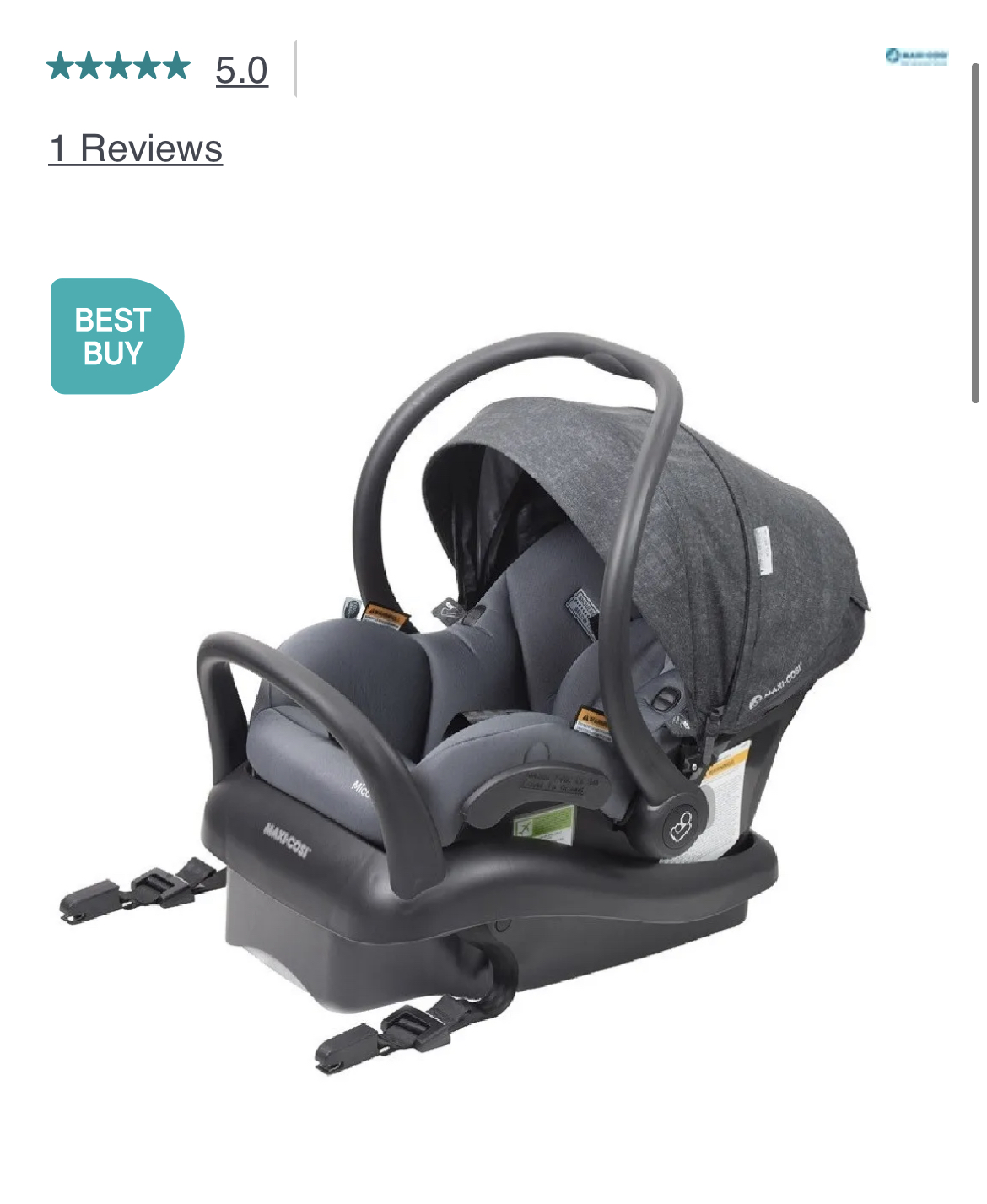 Baby car capsule