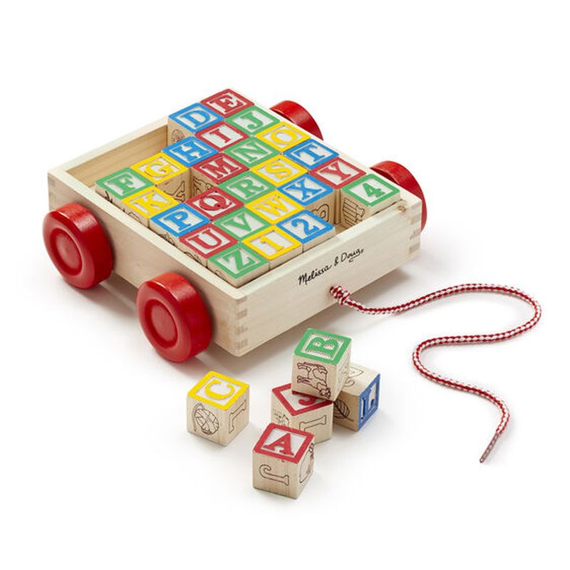 Melissa & Doug – Classic Abc Block Cart