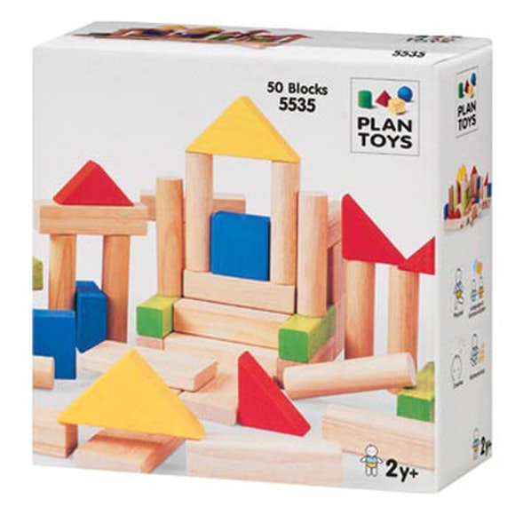 Plan Toys 50 Blocks