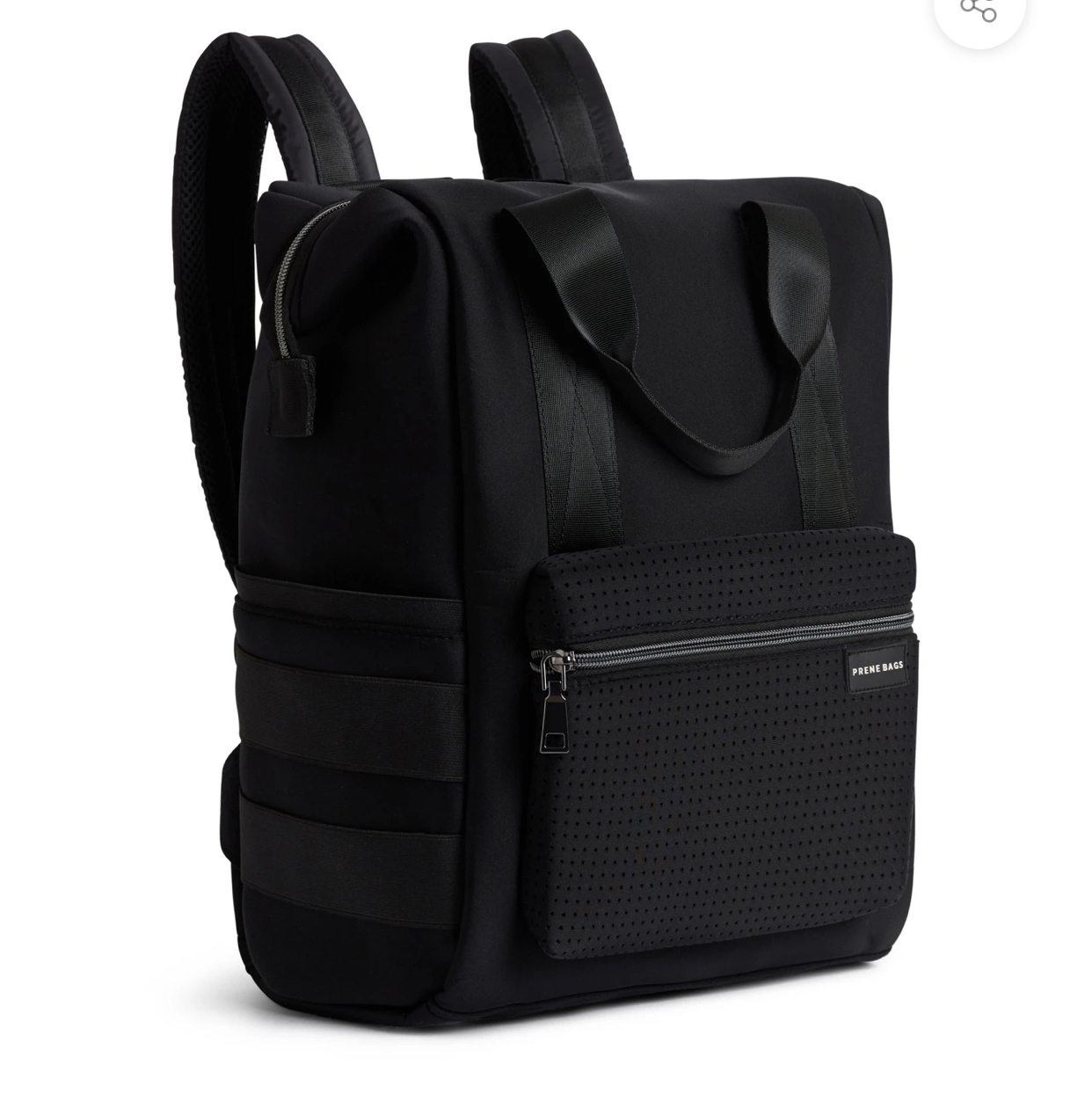 Prene Bags  The Haven Backpack (BLACK)