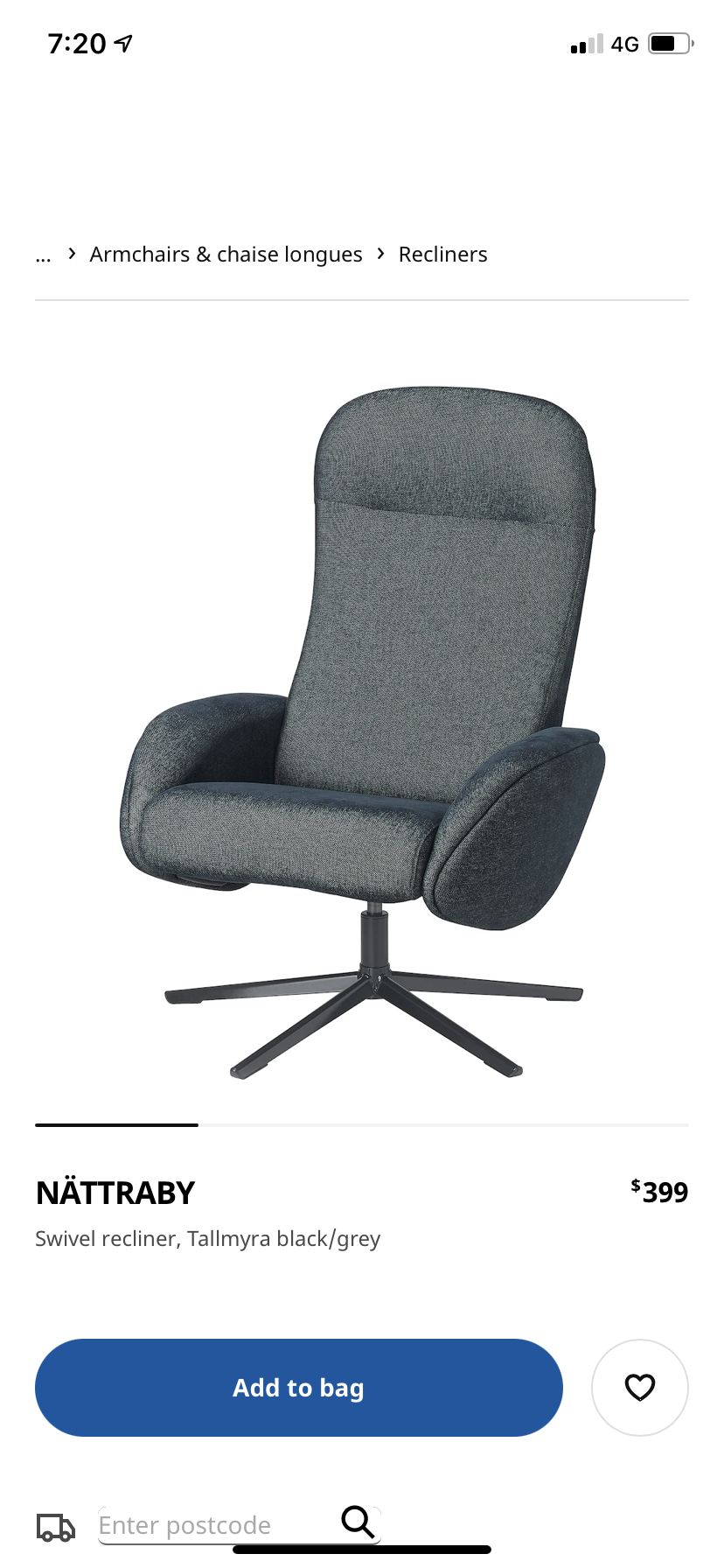 Nattraby Recliner