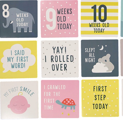 Milestone cards