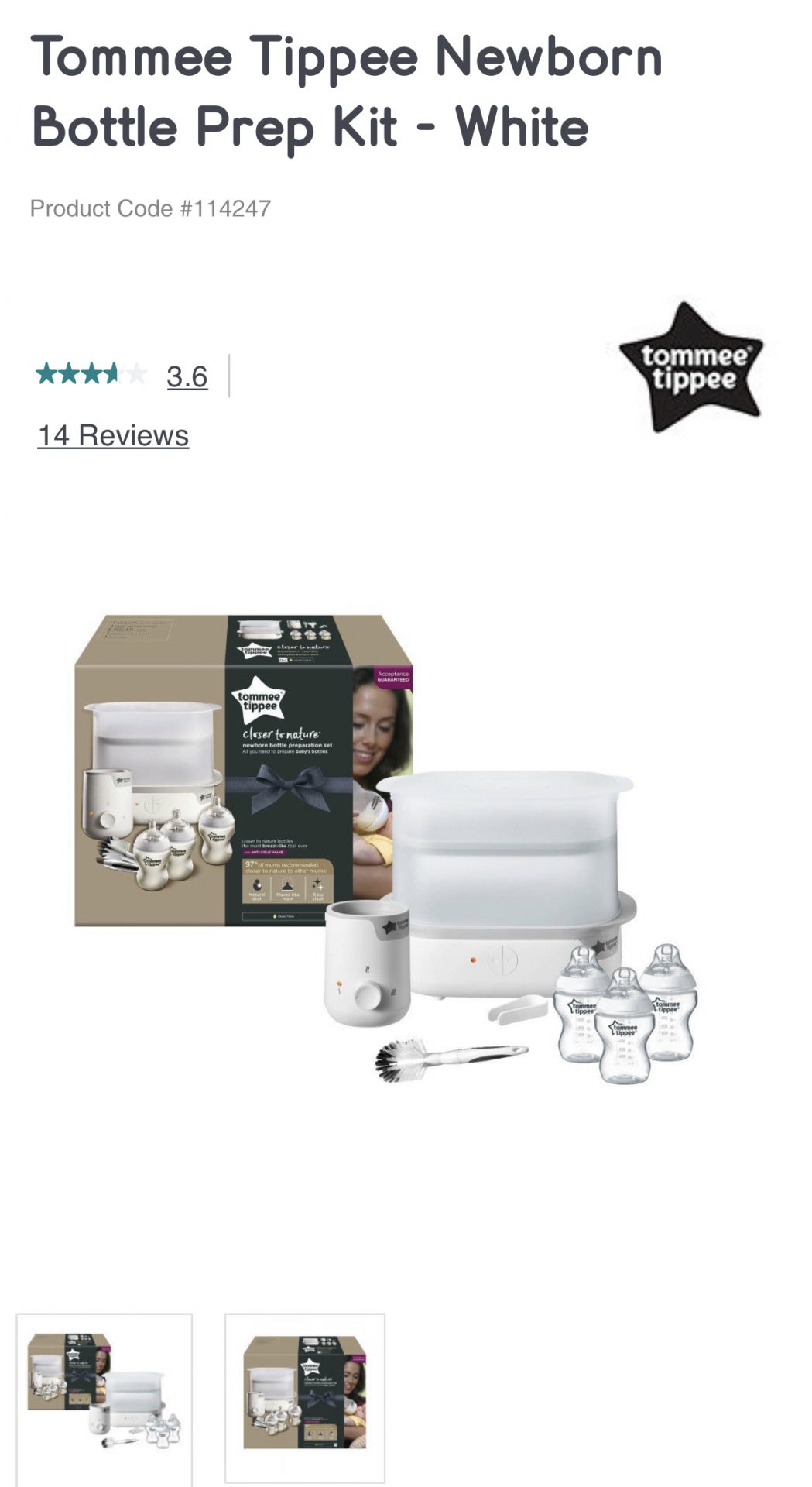 Bottle prep kit