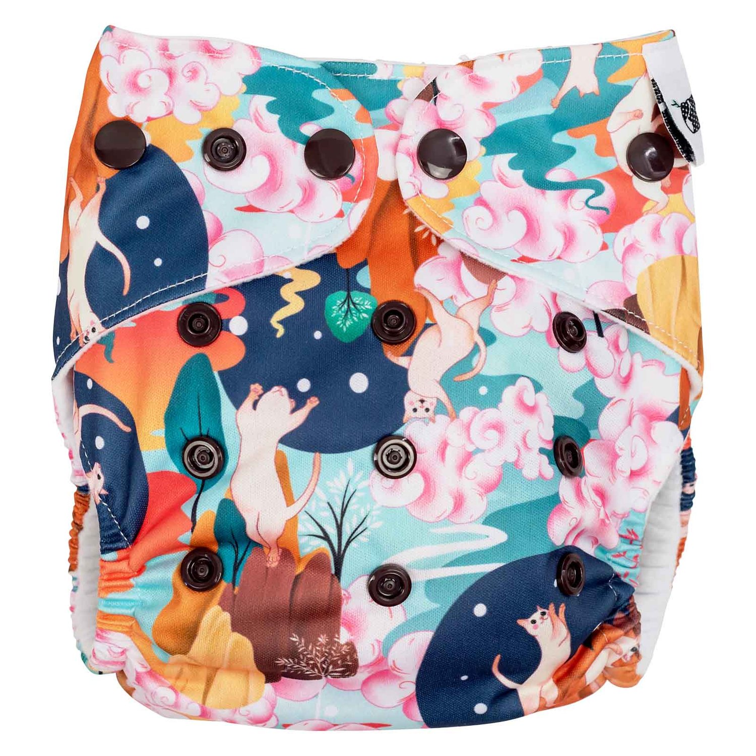 Designer Bums – all in two nappy