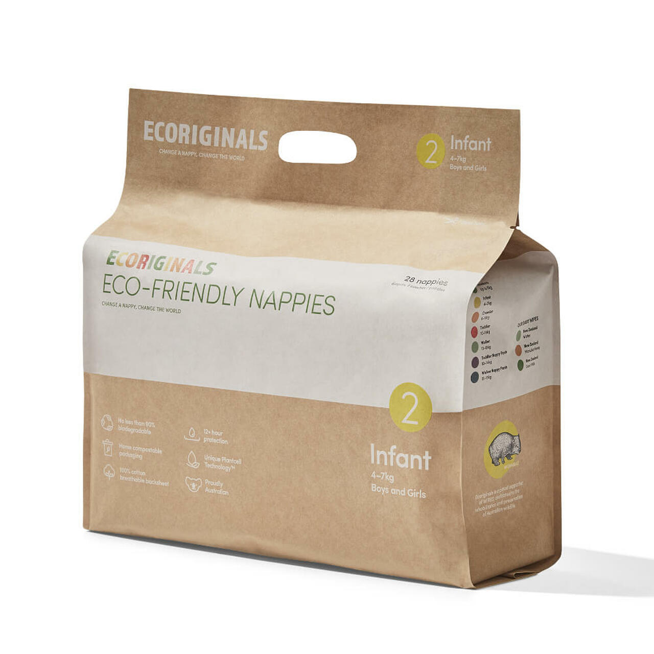 Eco Friendly Infant Nappies (Bulk)