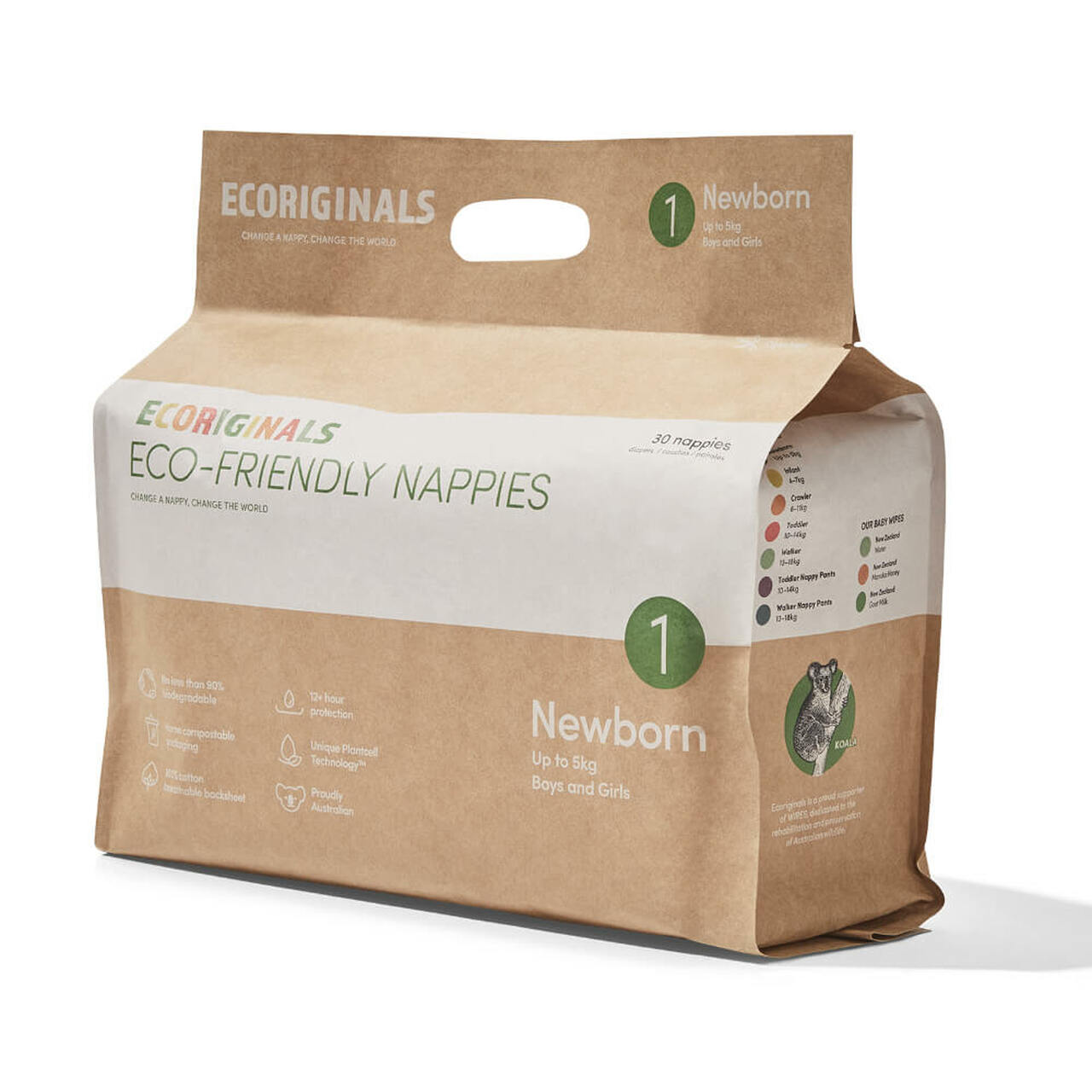 Eco Friendly Newborn Nappies (Bulk)