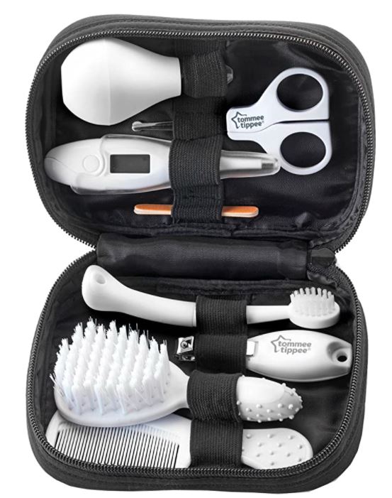 Tommee Tippee Health Care Kit with Baby Brush, Comb, Nail Care and Thermometer