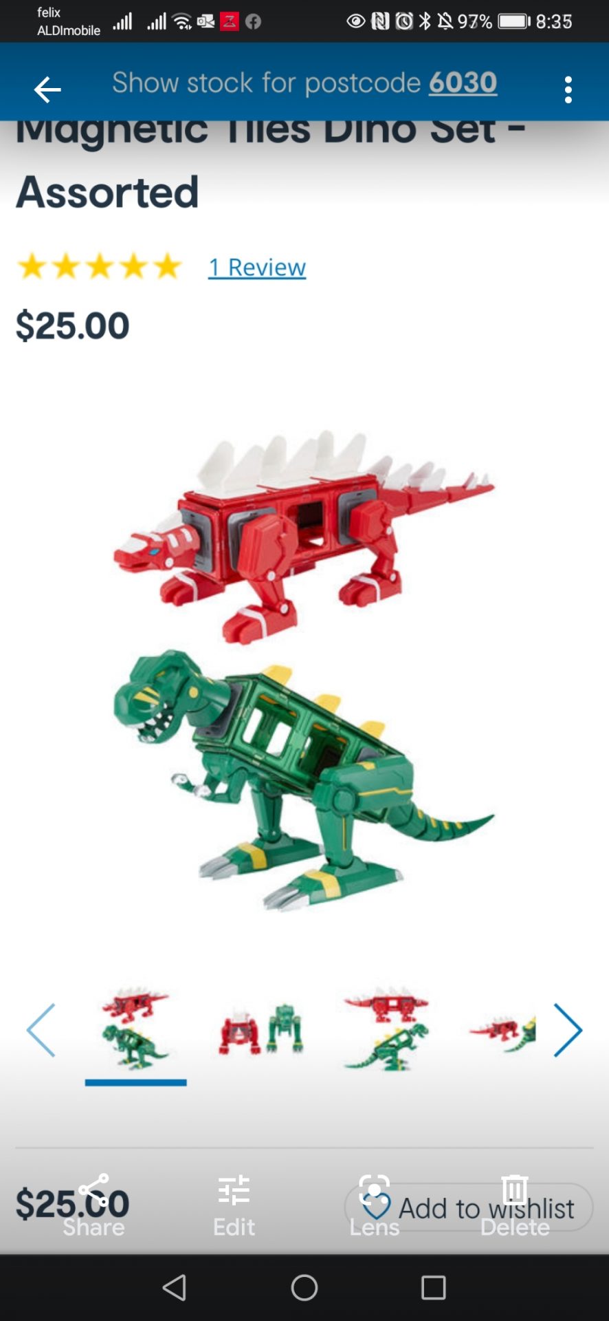 Dino magnatiles
