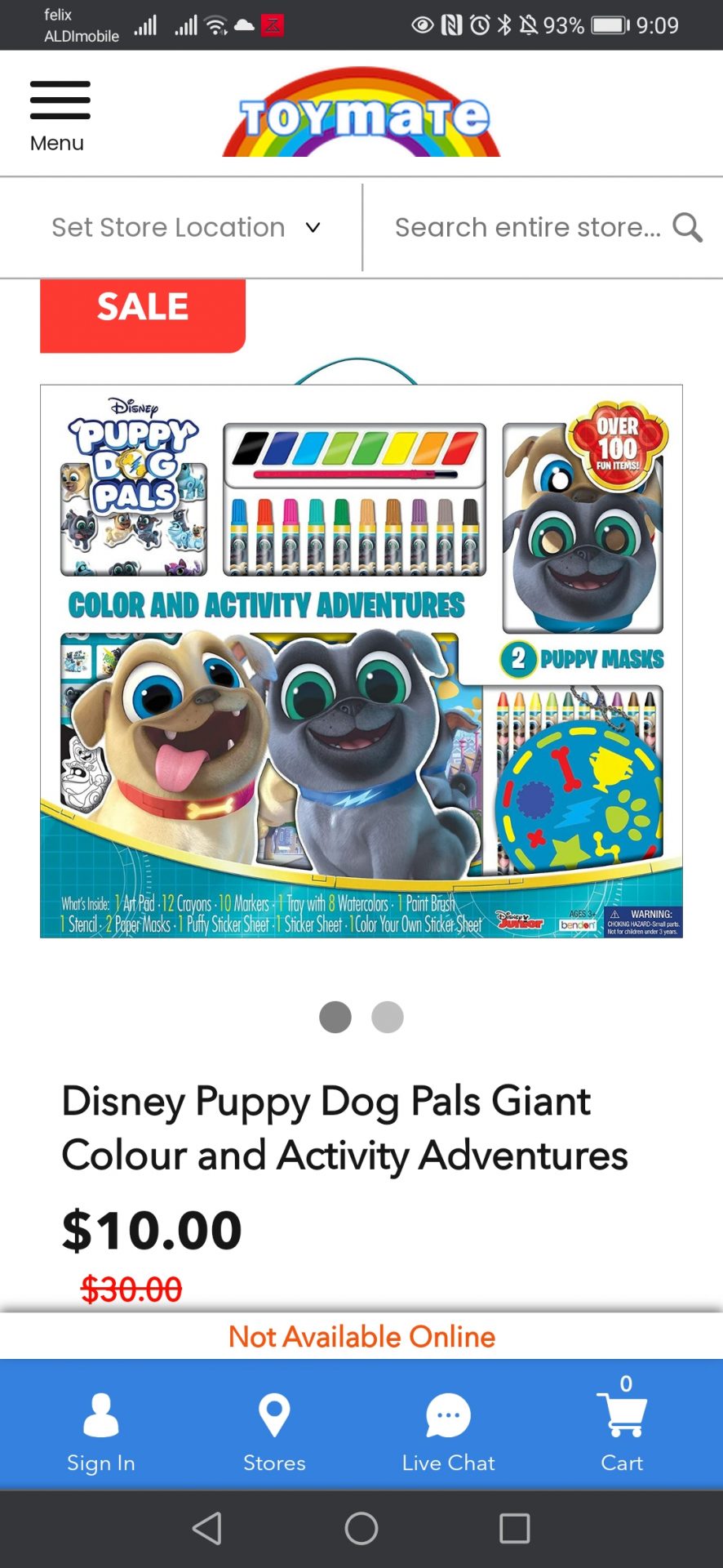Puppy Dog pals activity set