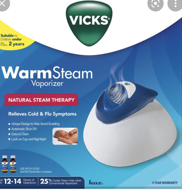 Vicks Vaporiser - Warm steam therapy