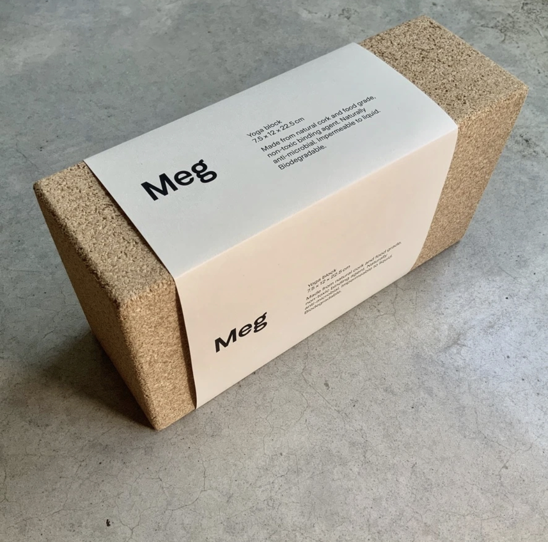 Cork Yoga Block
