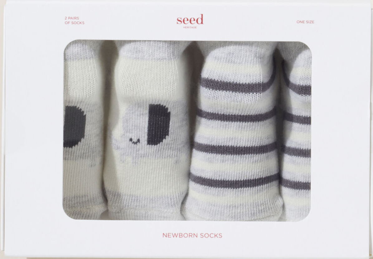 Seed elephant socks