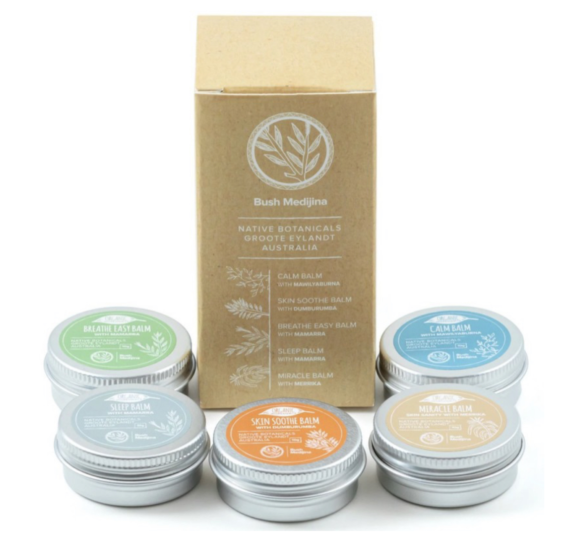 Bush Medijina Native Botanicals Mini Balm Gift Box