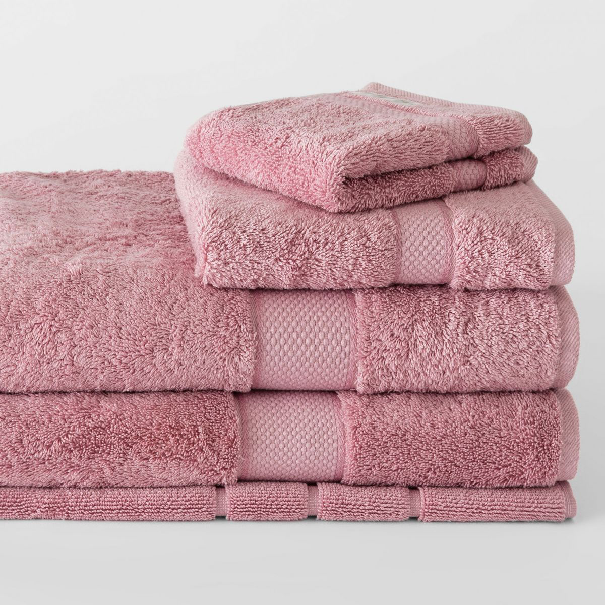 Sheridan-Luxury Egyptian Towel in Rosebud-Face Washer