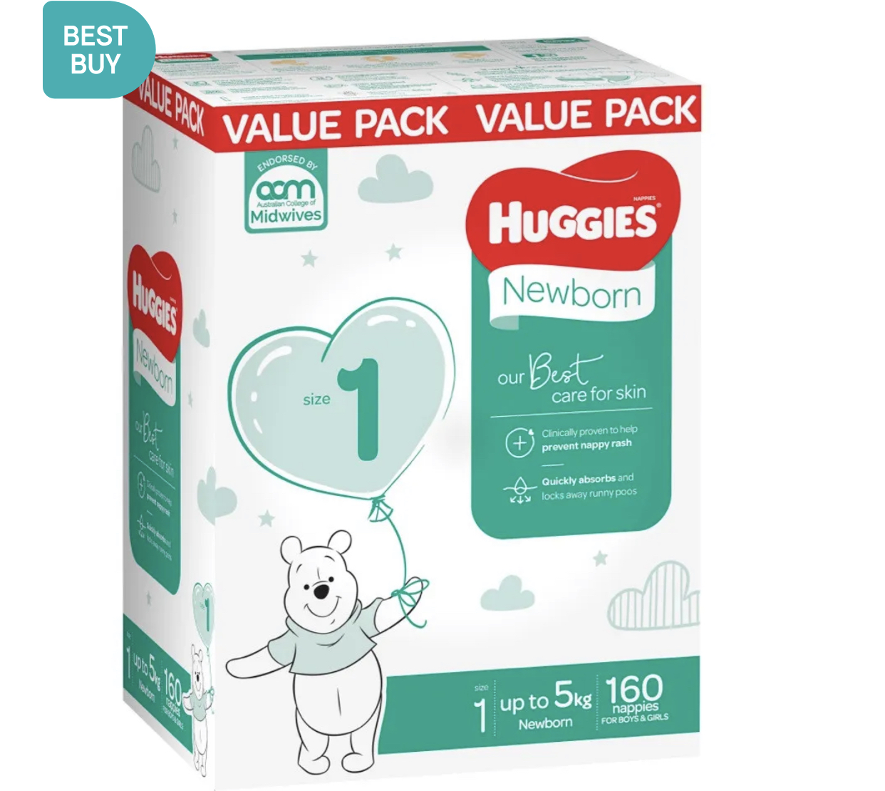 Newborn Nappies x2