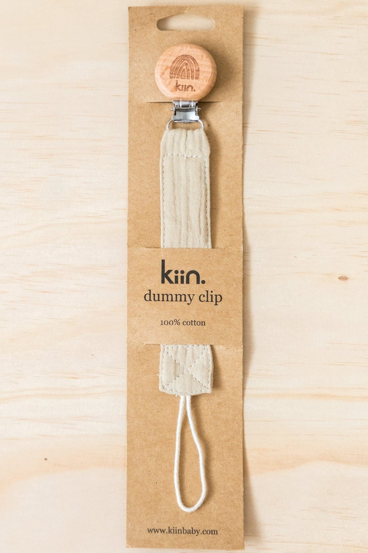 KIIN COTTON DUMMY CLIP - OAT