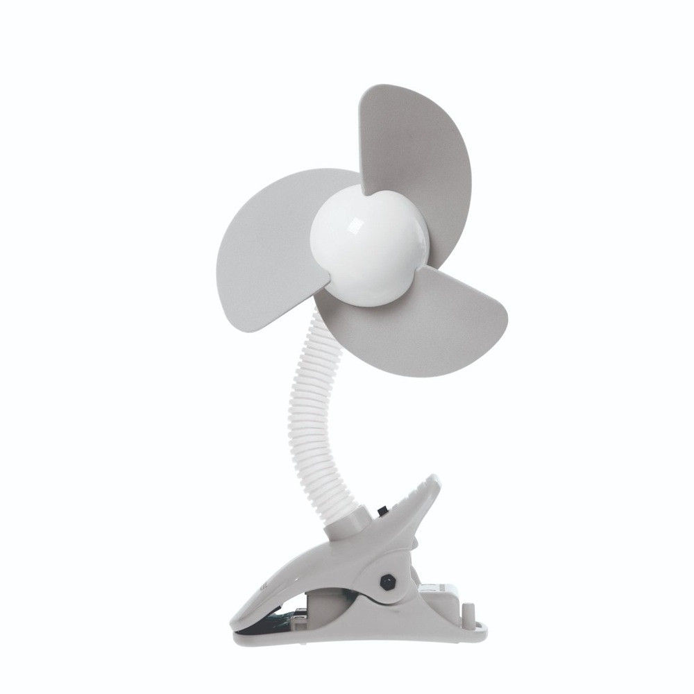 Dreambaby Strollerbuddy Ezy-Fit Clip On Fan Grey / White