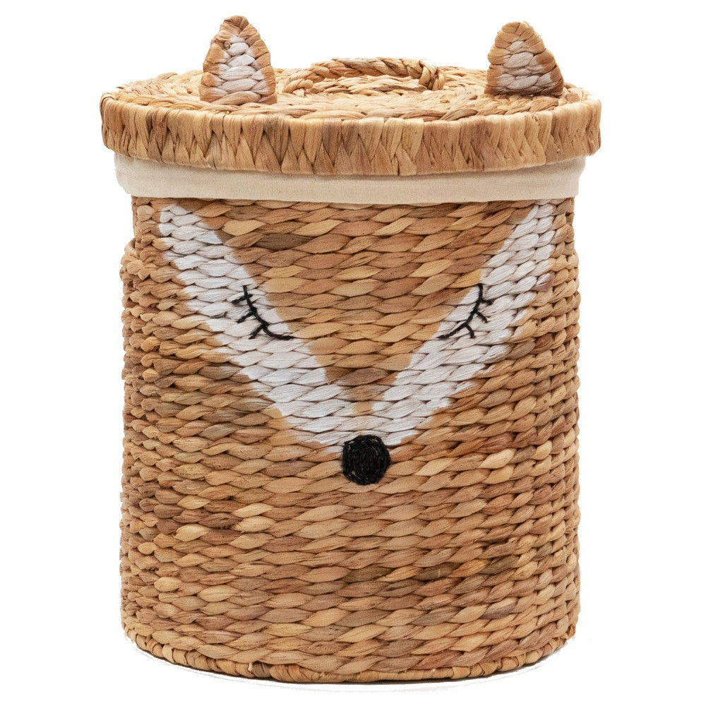 Bilbi Basket With Lid Fox Large