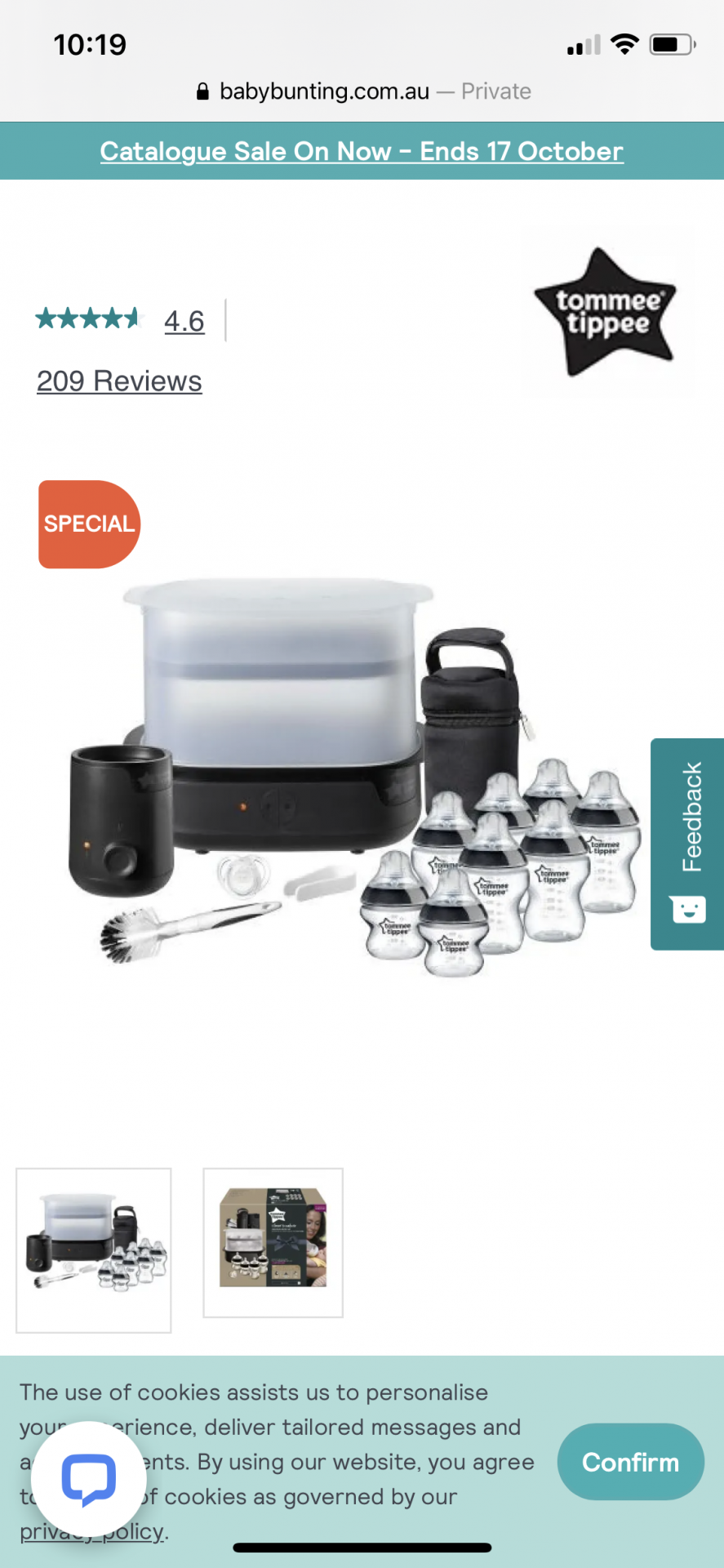 Tommee Tippee Essential Starter Kit