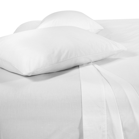 Sheet Set - Queen Bed, White, 225 Thread Count