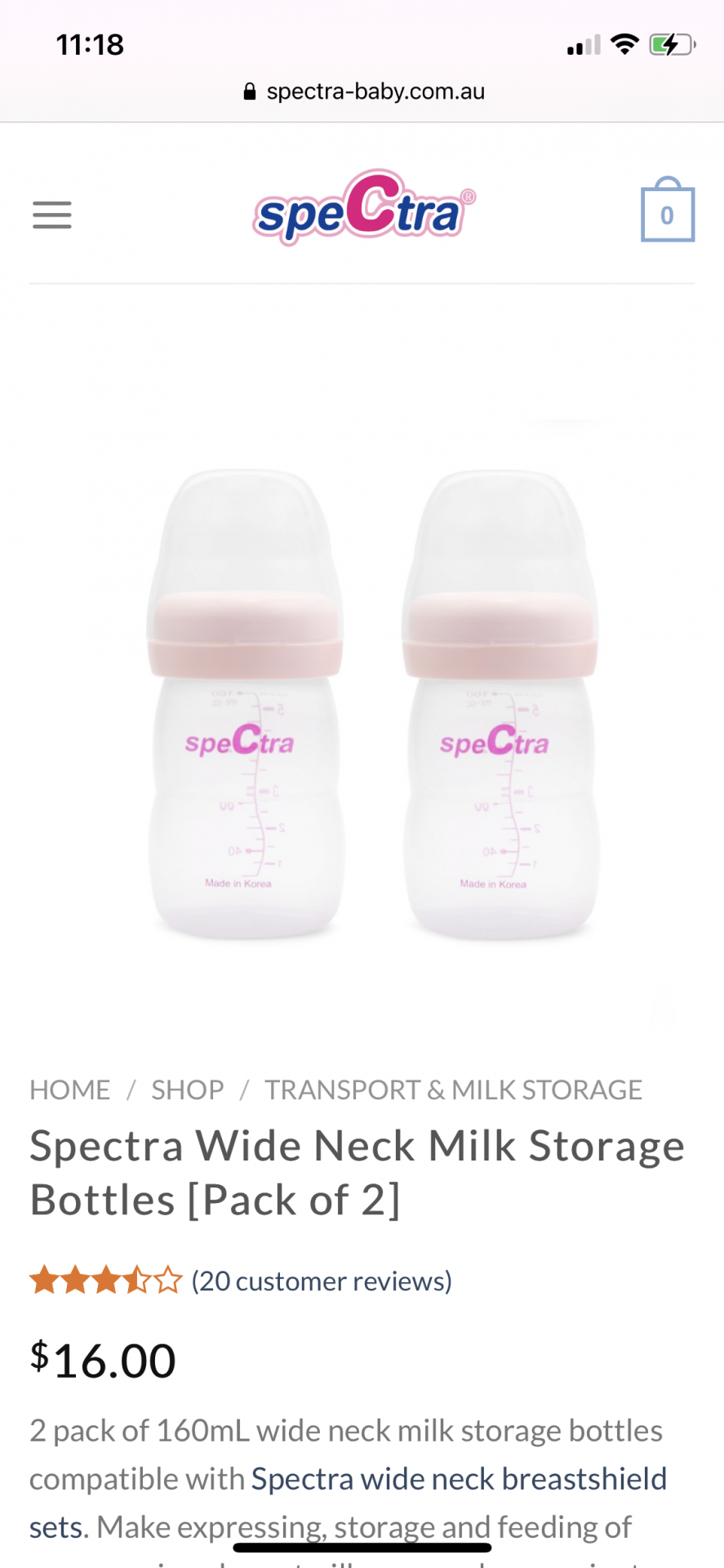 Spectra Bottles