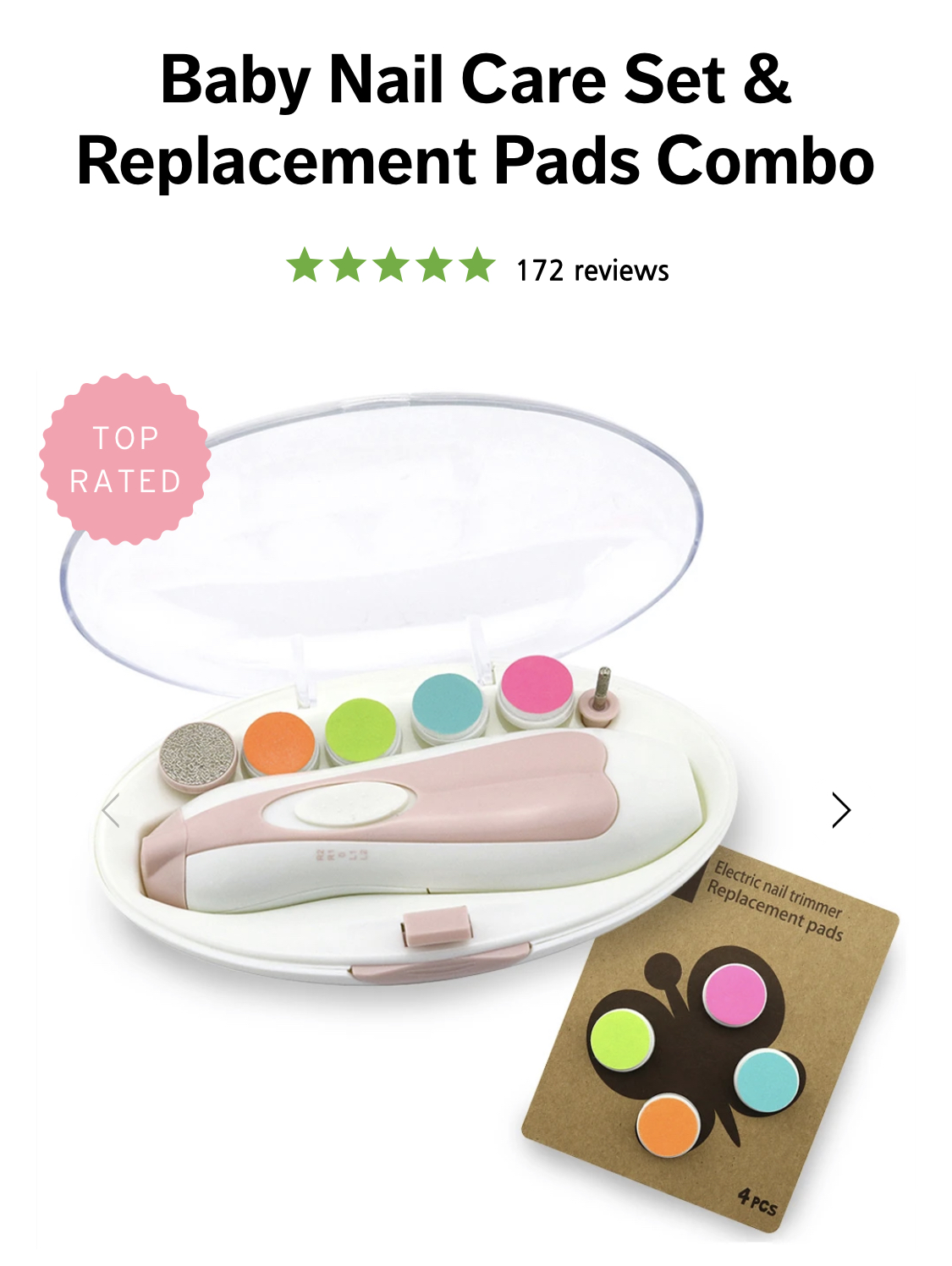 Haakaa baby nail file