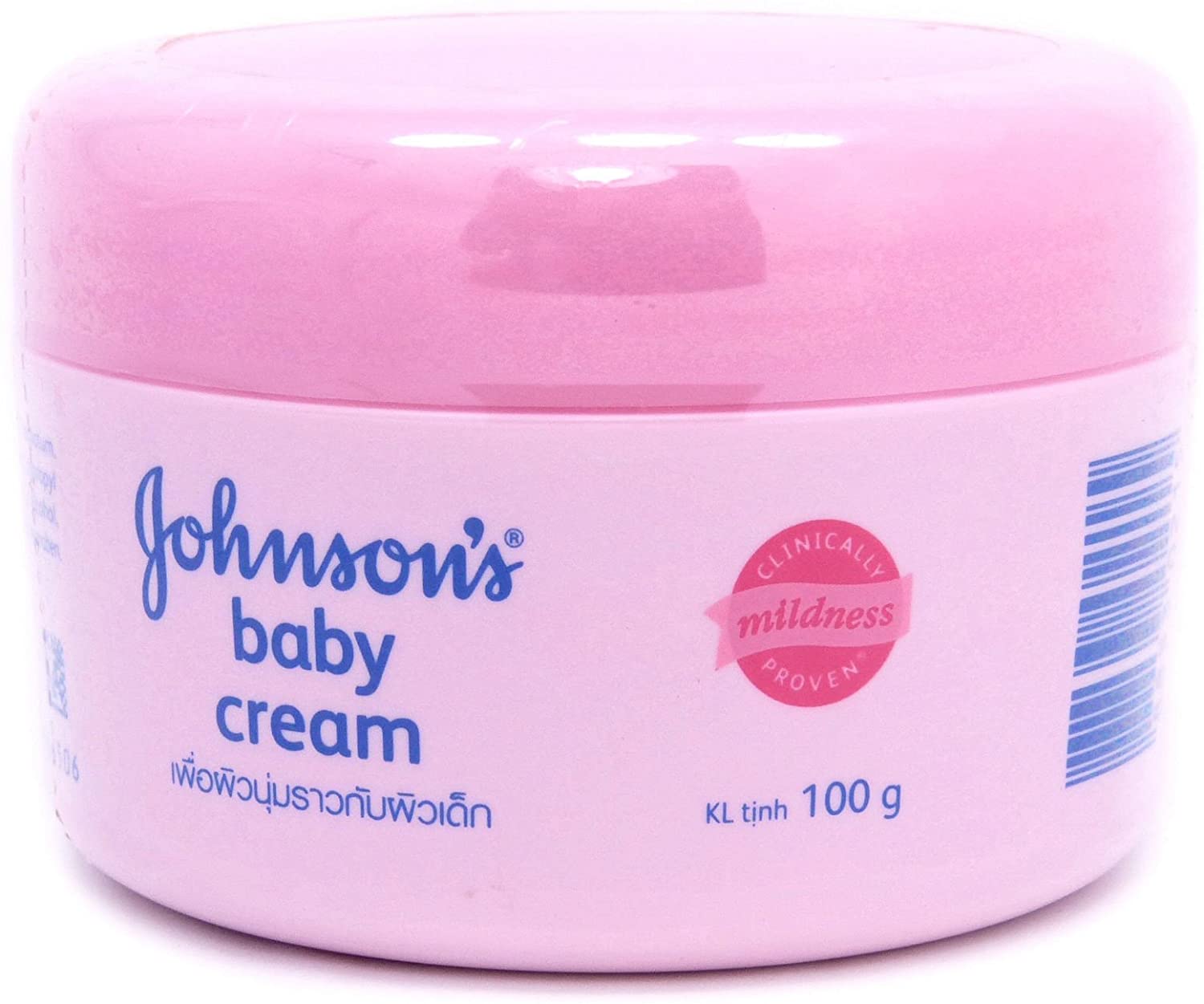 Johnsons Baby Cream Tub (Pink)