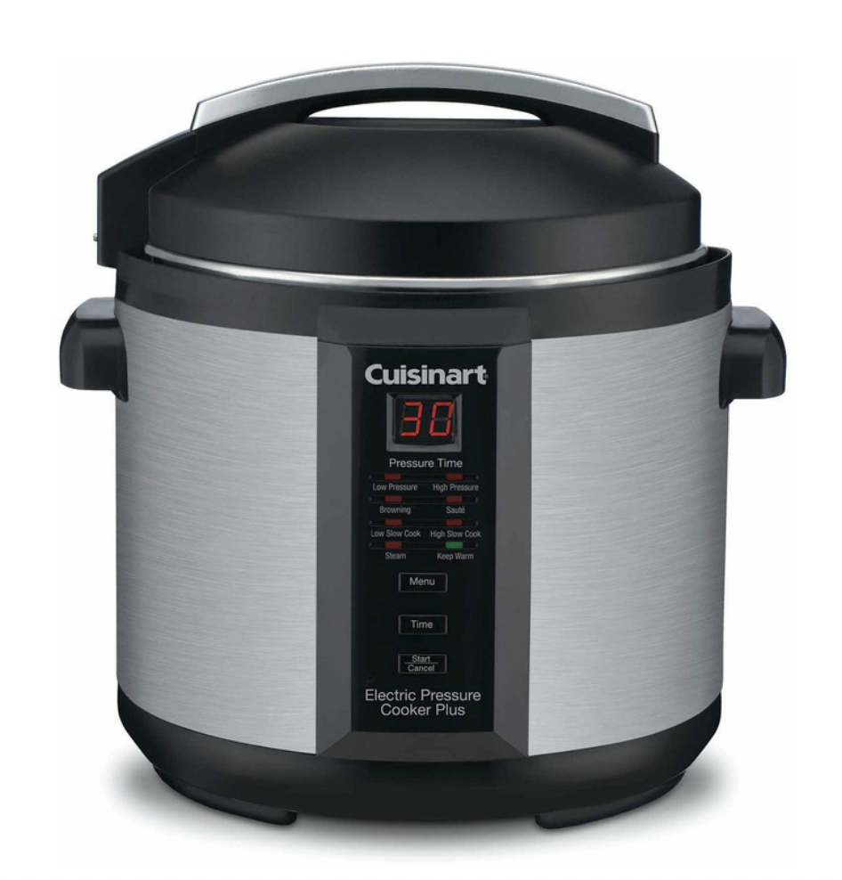 Cuisinart Pressure Cooker Plus Black/Silver CPC-610XA