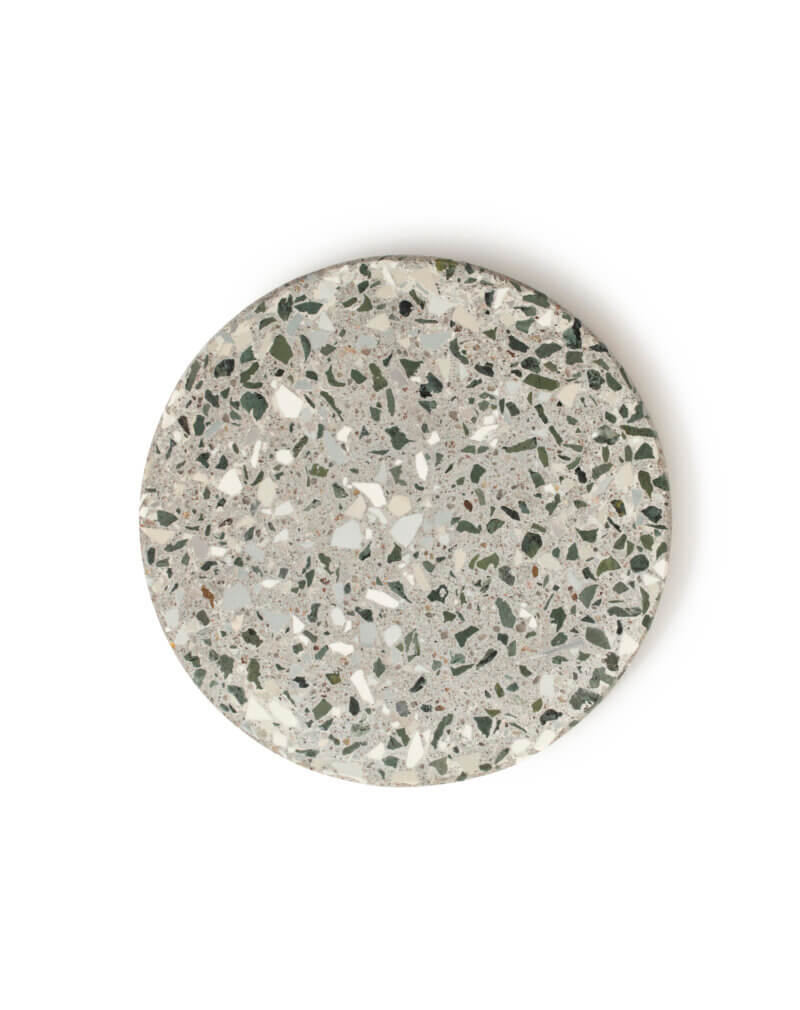 mud - Terrazzo Trivet Round Natural x2