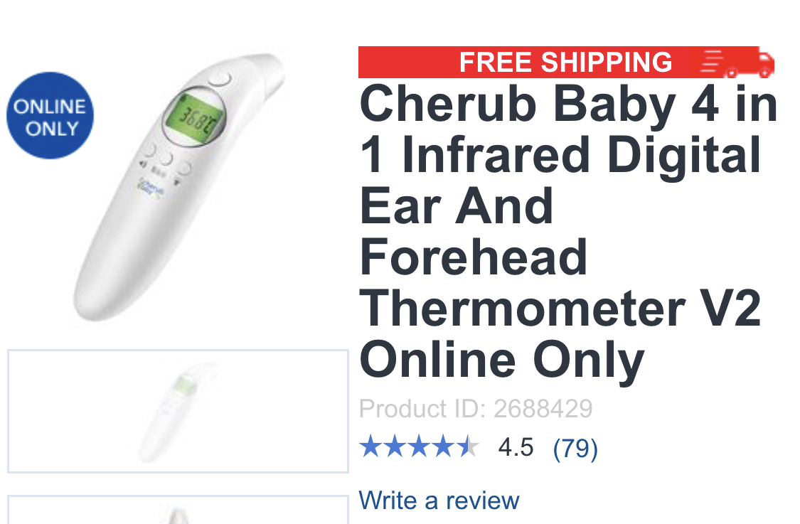 Forehead Thermometer