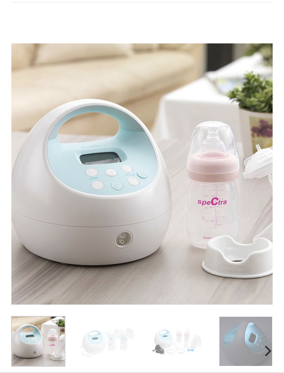 Baby breast pump: spectra s1