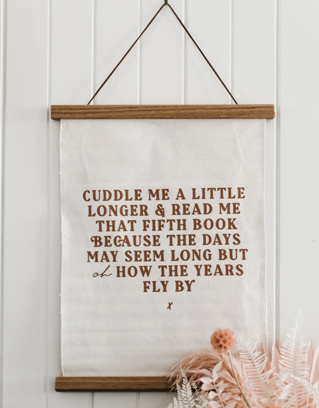 Bencer & Hazelnut "Cuddle Me" wall hanging