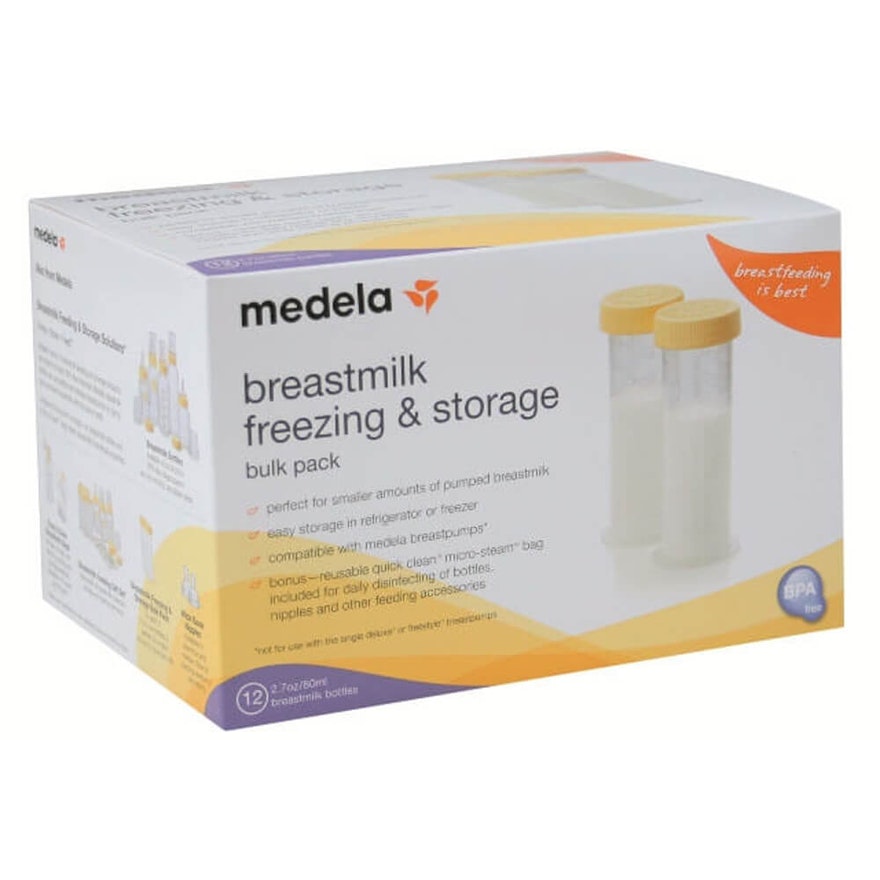 Reusable milk storage
