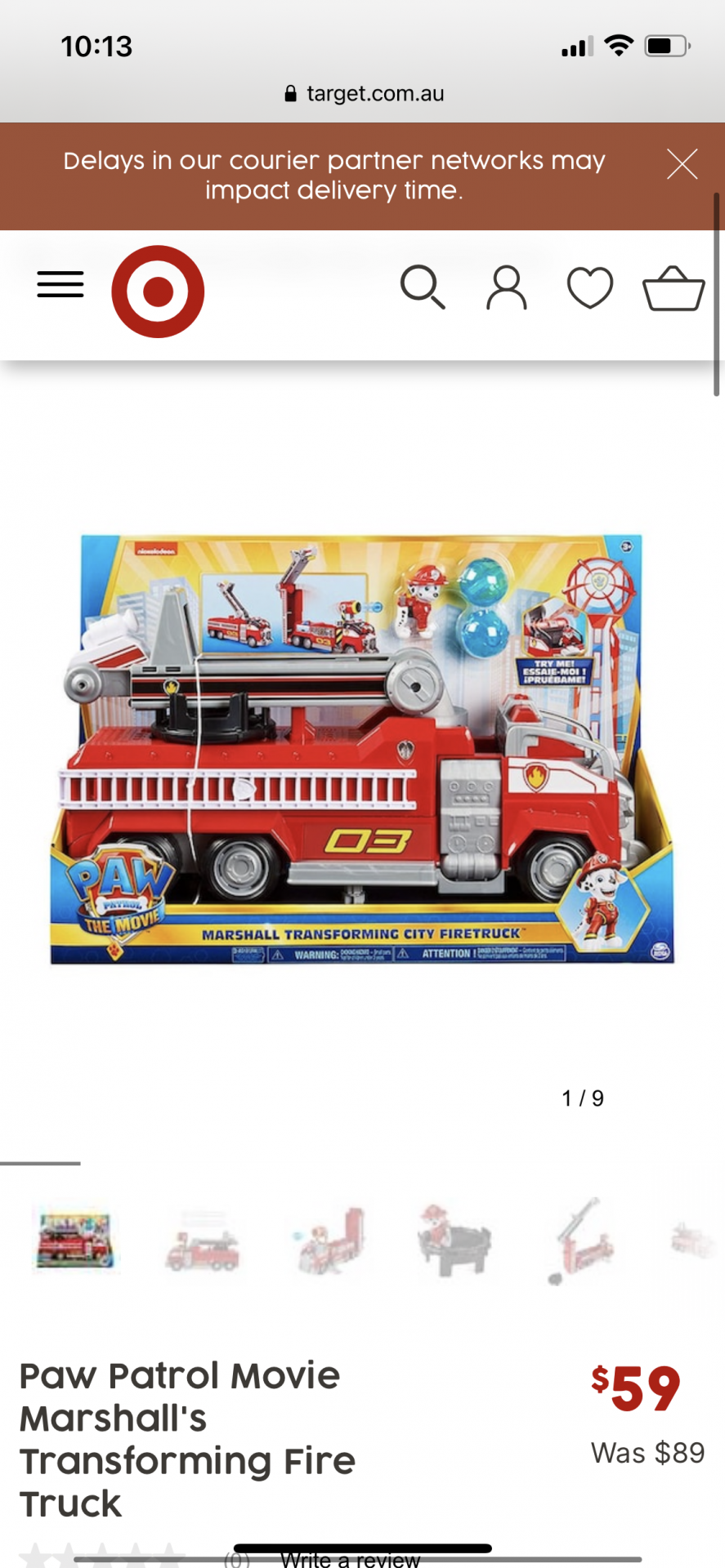 Paw Patrol Fire Truck