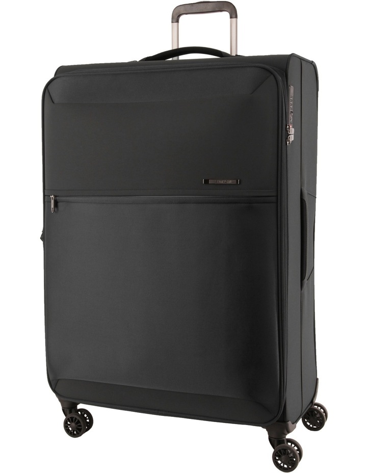 Samsonite 72Hrs Deluxe Spinner Large 78cm 2.8kg Softside Suitcase Black