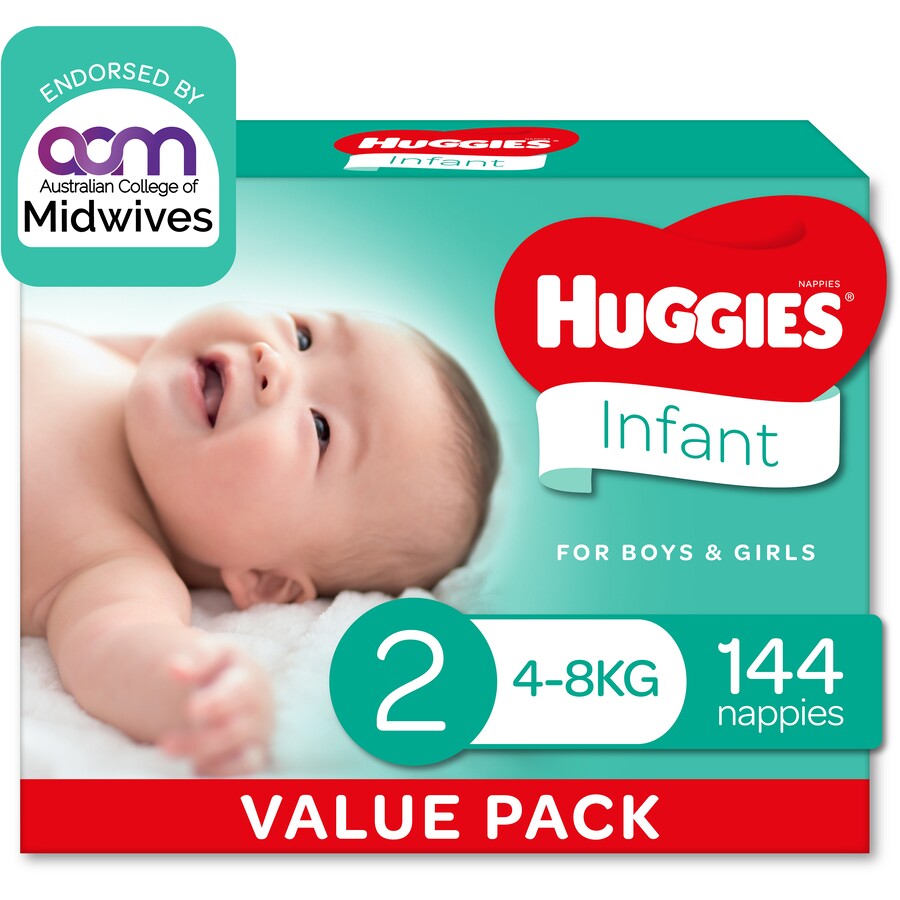 Infant Huggie Nappies