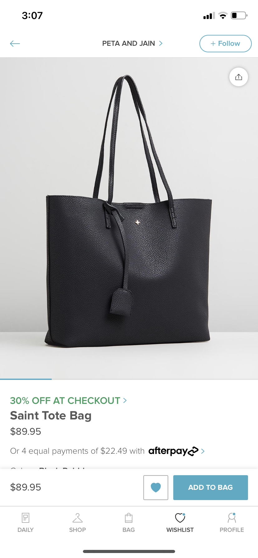 Peta and Jain - Saint Tote Bag