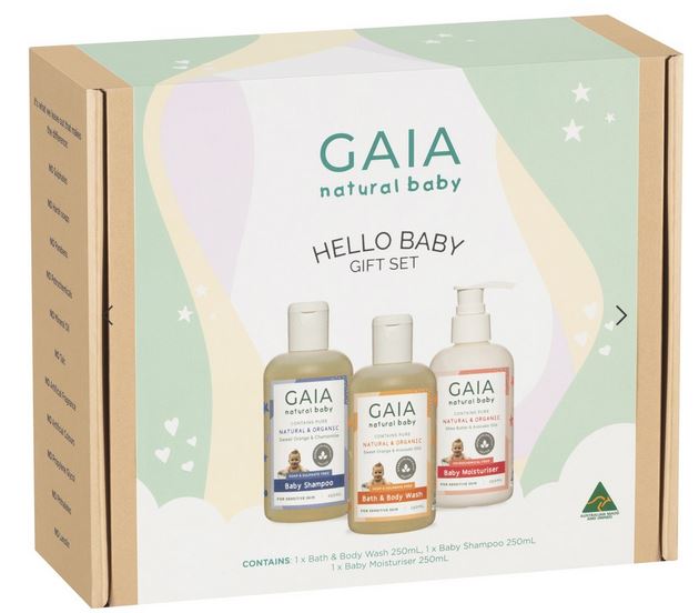Gaia Natural Baby gift set