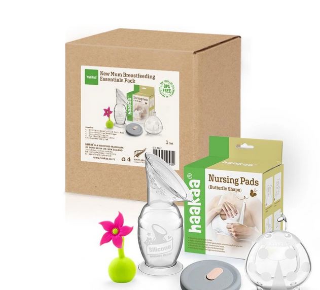 Haakaa new mum breatfeeding essential pack