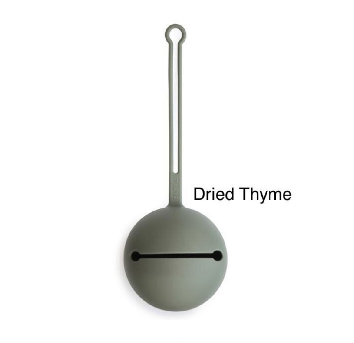 MUSHIE SILICONE DUMMY HOLDER - Dried Thyme