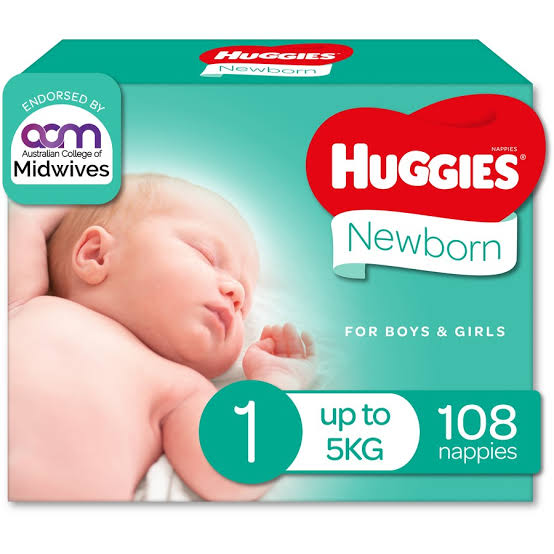 Newborn Huggie Nappies