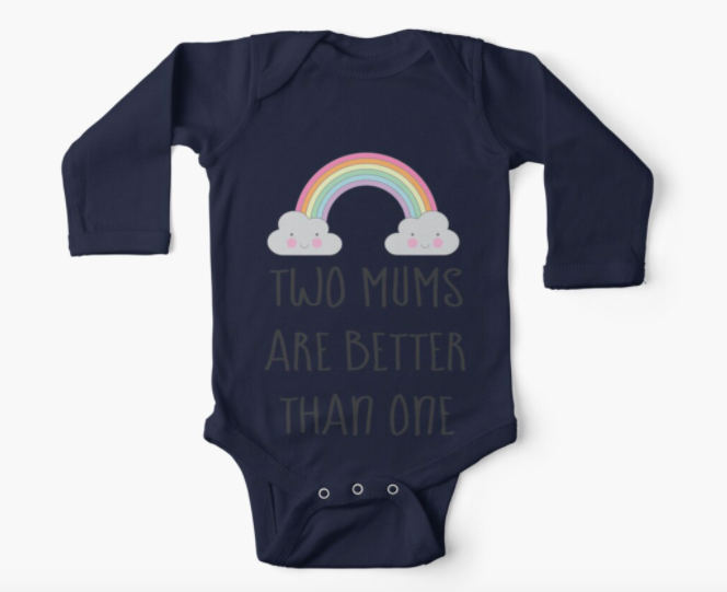 Two Mums Are Better Than One - Babies & Kids Baby One-Piece
